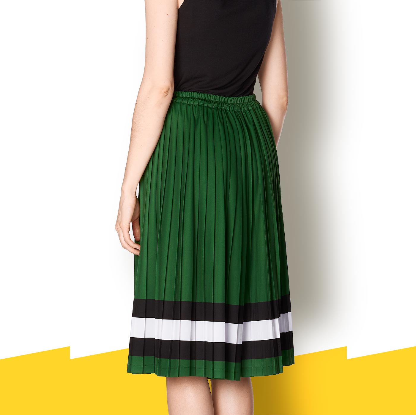 The white stripe midi