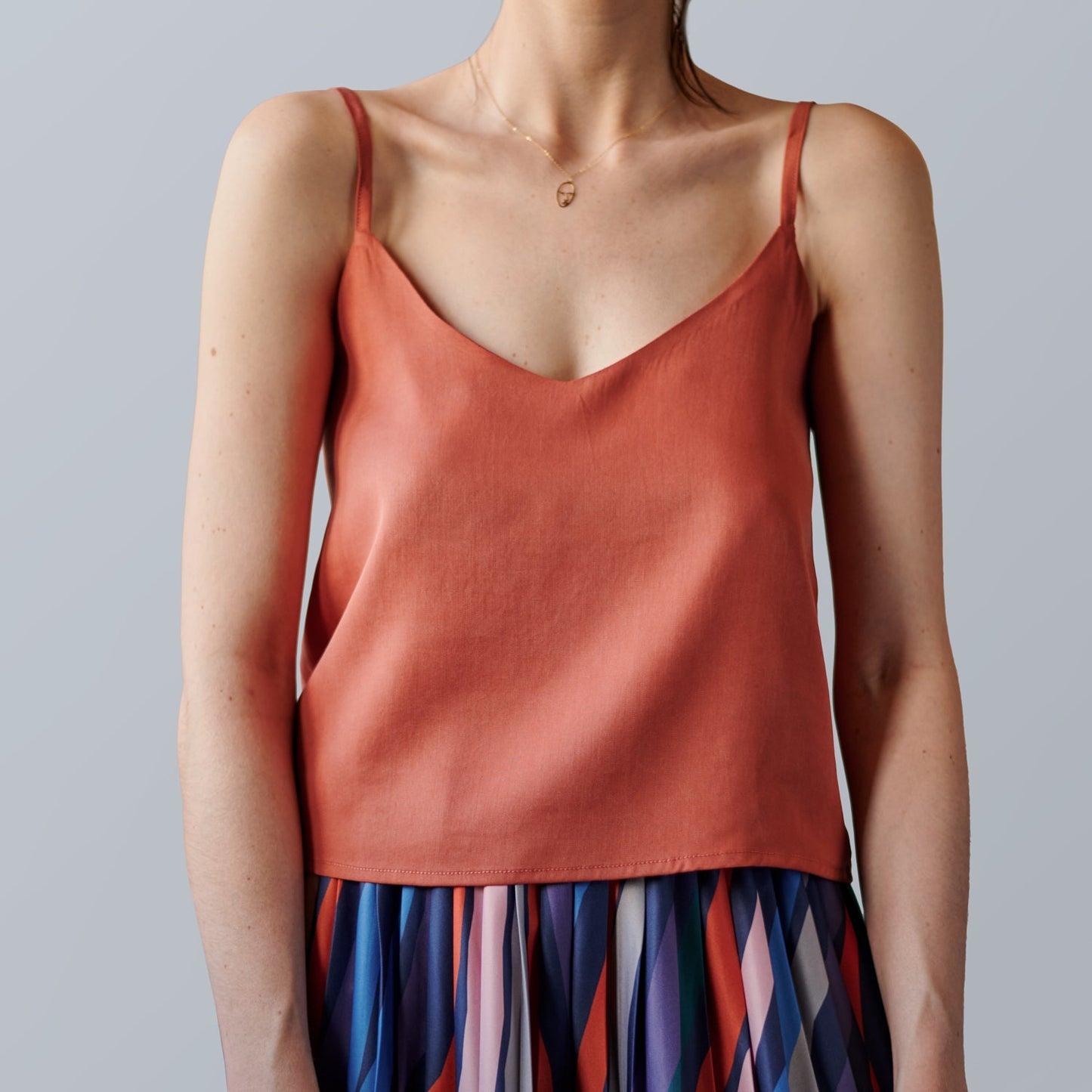 Slip top - navy blue