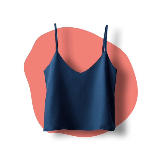 Slip top - navy blue